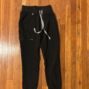 Figs Black Technical Collection Pants